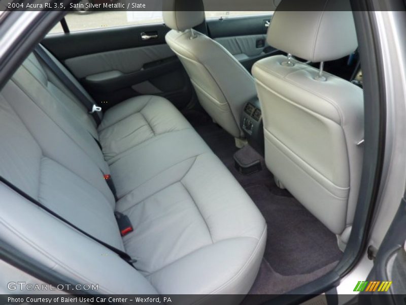 Rear Seat of 2004 RL 3.5