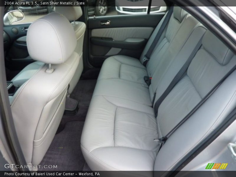 Rear Seat of 2004 RL 3.5