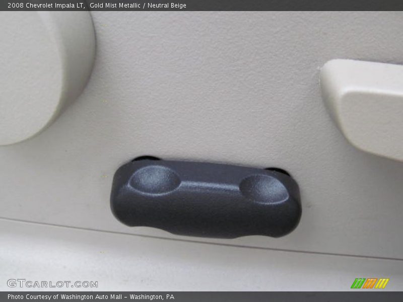 Gold Mist Metallic / Neutral Beige 2008 Chevrolet Impala LT