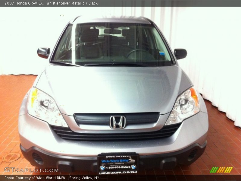 Whistler Silver Metallic / Black 2007 Honda CR-V LX