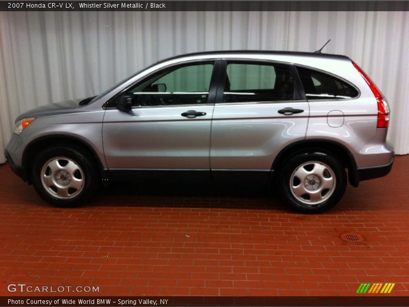 Whistler Silver Metallic / Black 2007 Honda CR-V LX