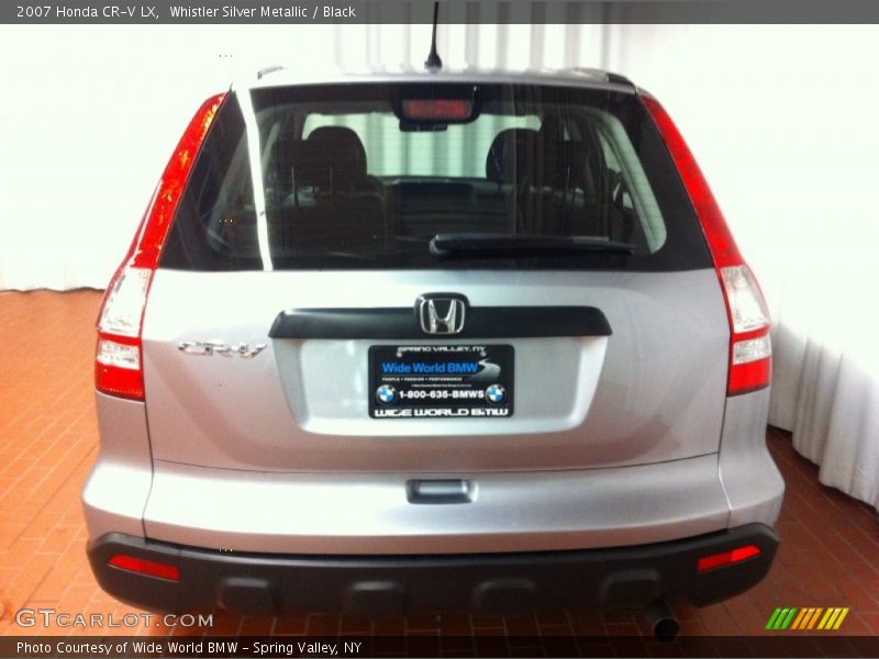 Whistler Silver Metallic / Black 2007 Honda CR-V LX