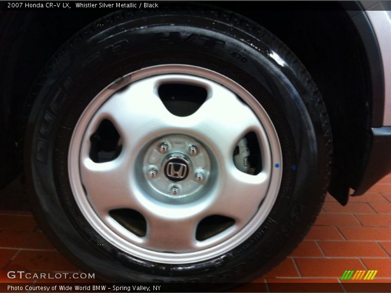 Whistler Silver Metallic / Black 2007 Honda CR-V LX