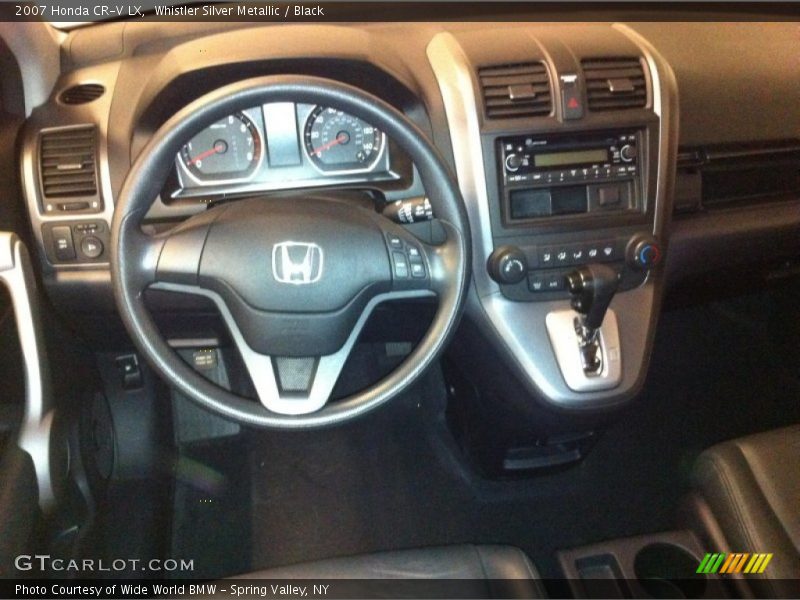 Whistler Silver Metallic / Black 2007 Honda CR-V LX