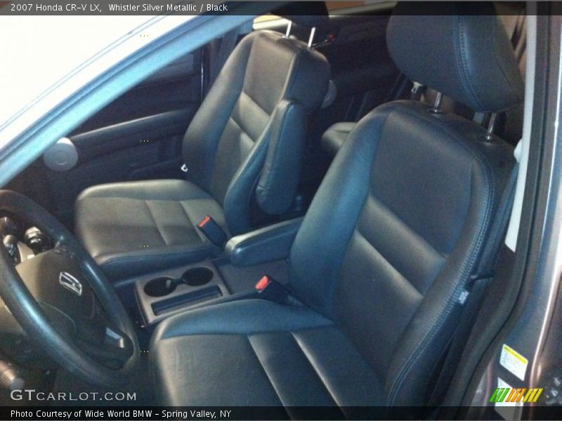 Whistler Silver Metallic / Black 2007 Honda CR-V LX