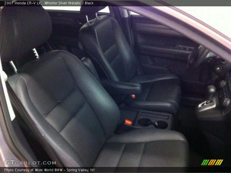 Whistler Silver Metallic / Black 2007 Honda CR-V LX