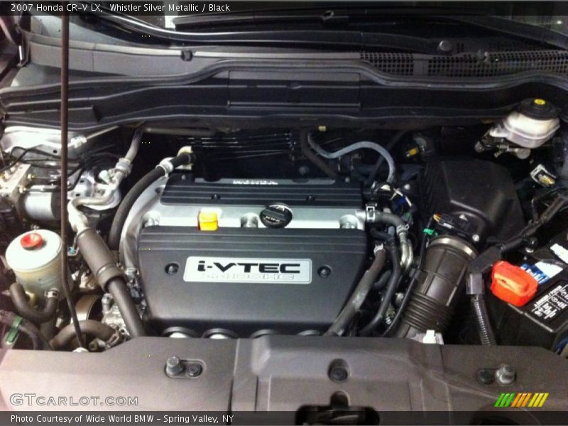 Whistler Silver Metallic / Black 2007 Honda CR-V LX
