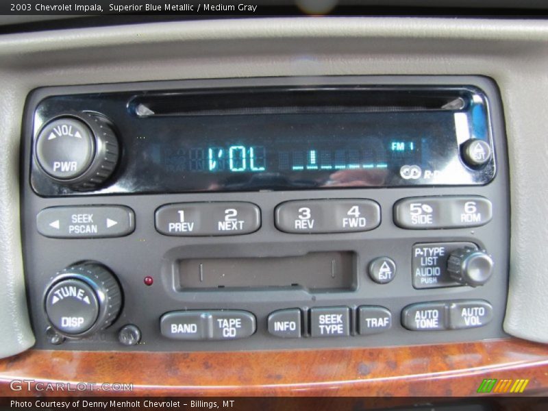 Audio System of 2003 Impala 