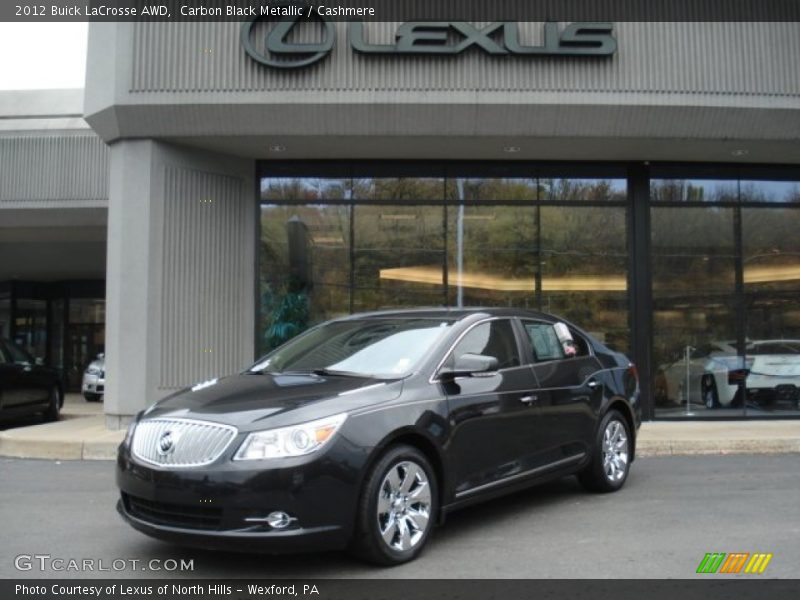 Carbon Black Metallic / Cashmere 2012 Buick LaCrosse AWD