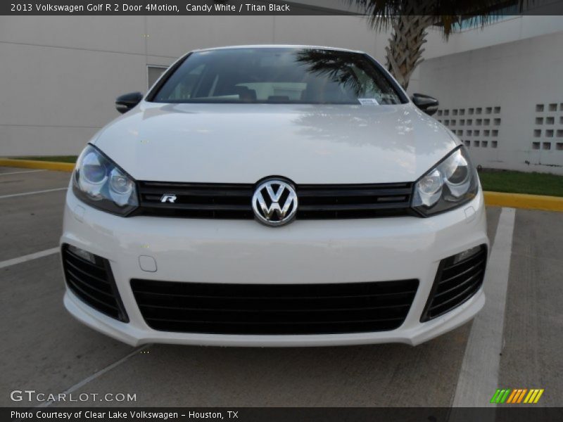 Candy White / Titan Black 2013 Volkswagen Golf R 2 Door 4Motion