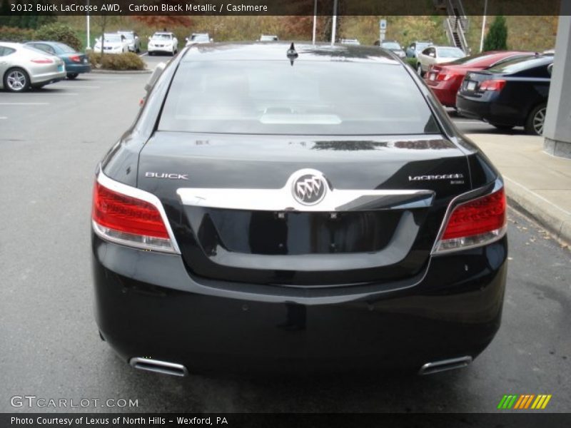 Carbon Black Metallic / Cashmere 2012 Buick LaCrosse AWD