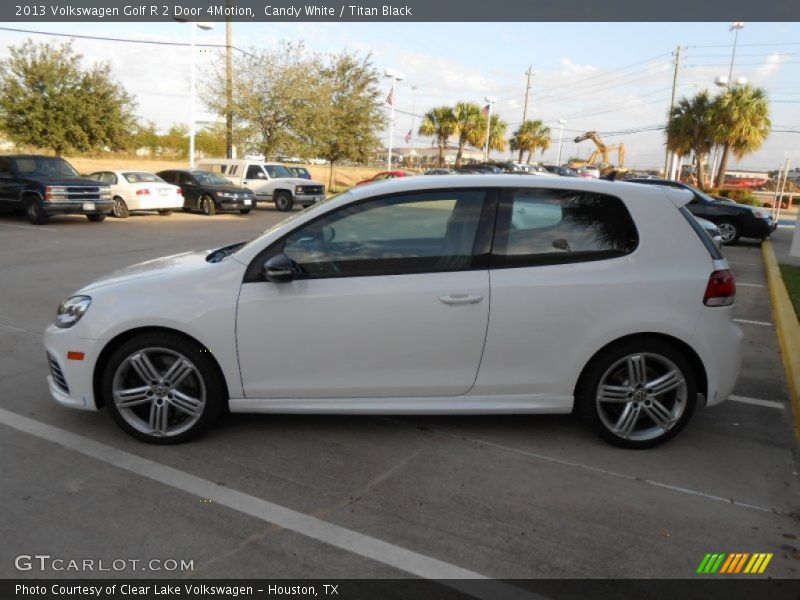 Candy White / Titan Black 2013 Volkswagen Golf R 2 Door 4Motion