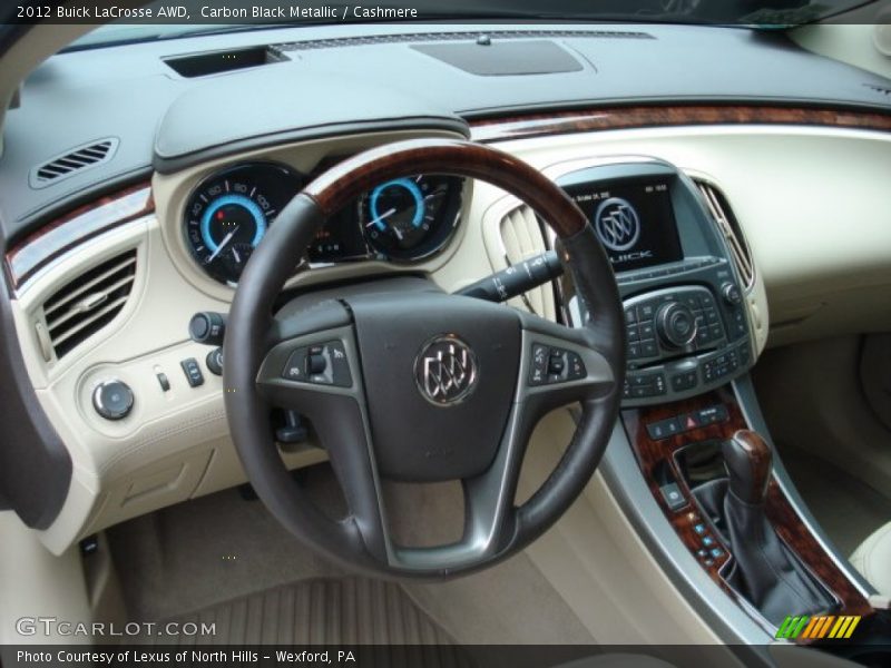 Dashboard of 2012 LaCrosse AWD