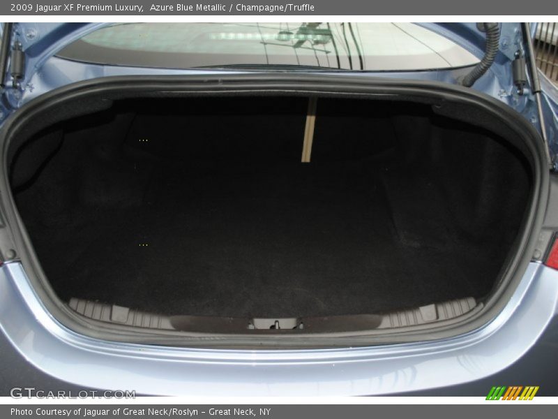 Azure Blue Metallic / Champagne/Truffle 2009 Jaguar XF Premium Luxury