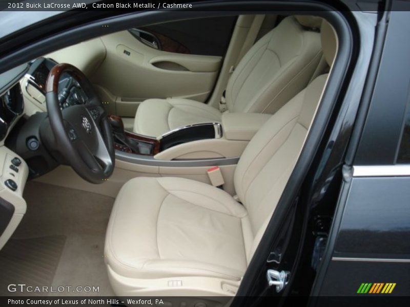 Front Seat of 2012 LaCrosse AWD