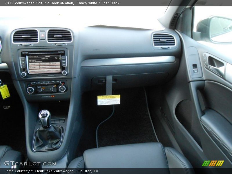 Candy White / Titan Black 2013 Volkswagen Golf R 2 Door 4Motion