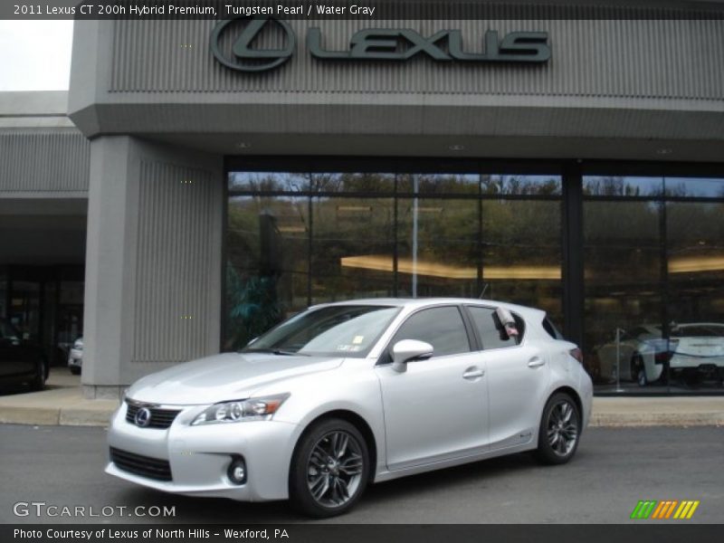 Front 3/4 View of 2011 CT 200h Hybrid Premium