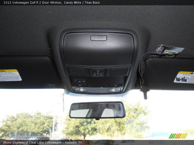 Candy White / Titan Black 2013 Volkswagen Golf R 2 Door 4Motion