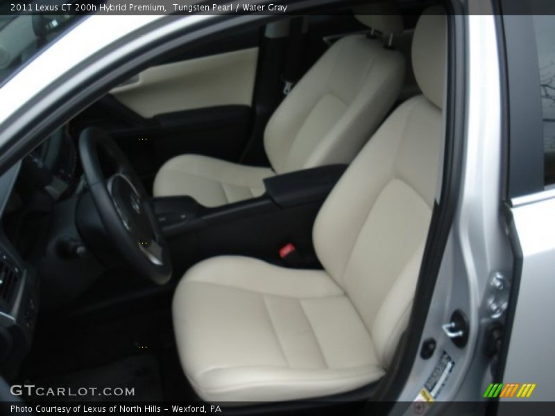  2011 CT 200h Hybrid Premium Water Gray Interior