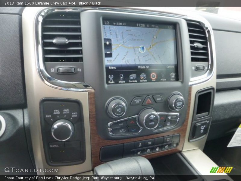 Black / Black 2013 Ram 1500 Laramie Crew Cab 4x4