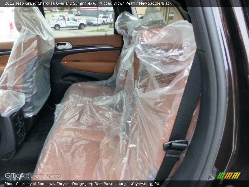 Rugged Brown Pearl / New Saddle/Black 2013 Jeep Grand Cherokee Overland Summit 4x4