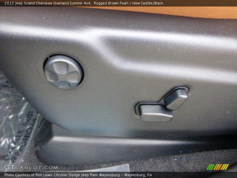 Rugged Brown Pearl / New Saddle/Black 2013 Jeep Grand Cherokee Overland Summit 4x4