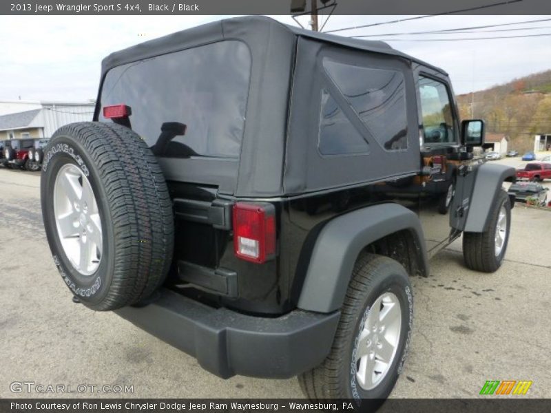 Black / Black 2013 Jeep Wrangler Sport S 4x4