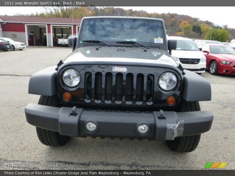 Black / Black 2013 Jeep Wrangler Sport S 4x4