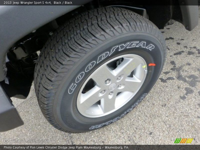 Black / Black 2013 Jeep Wrangler Sport S 4x4