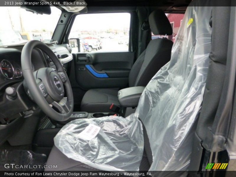 Black / Black 2013 Jeep Wrangler Sport S 4x4