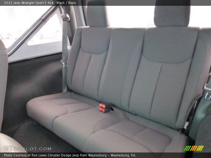 Black / Black 2013 Jeep Wrangler Sport S 4x4