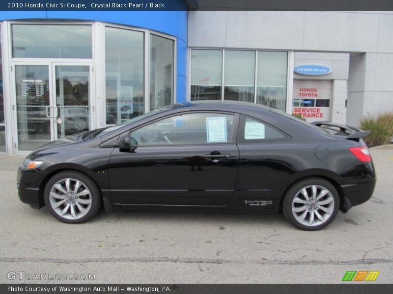  2010 Civic Si Coupe Crystal Black Pearl