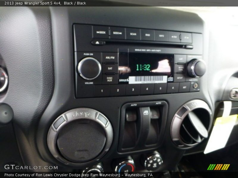 Black / Black 2013 Jeep Wrangler Sport S 4x4