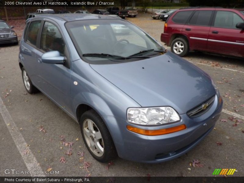 Icelandic Blue / Charcoal 2006 Chevrolet Aveo LT Hatchback