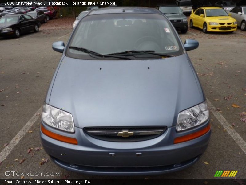 Icelandic Blue / Charcoal 2006 Chevrolet Aveo LT Hatchback