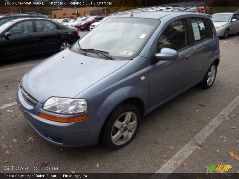 Icelandic Blue / Charcoal 2006 Chevrolet Aveo LT Hatchback