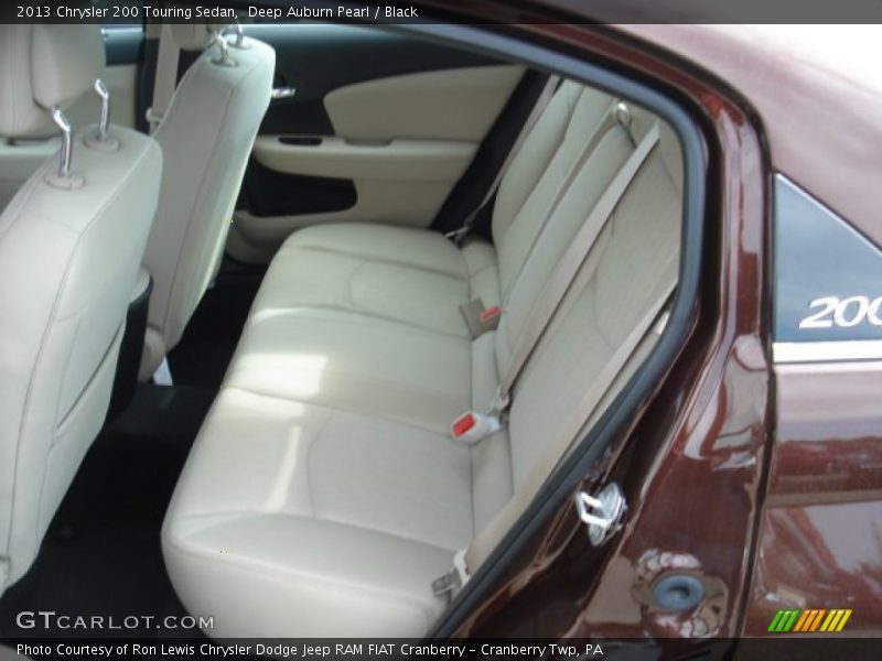 Deep Auburn Pearl / Black 2013 Chrysler 200 Touring Sedan
