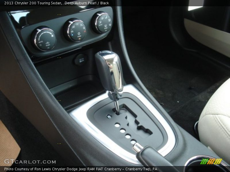 Deep Auburn Pearl / Black 2013 Chrysler 200 Touring Sedan