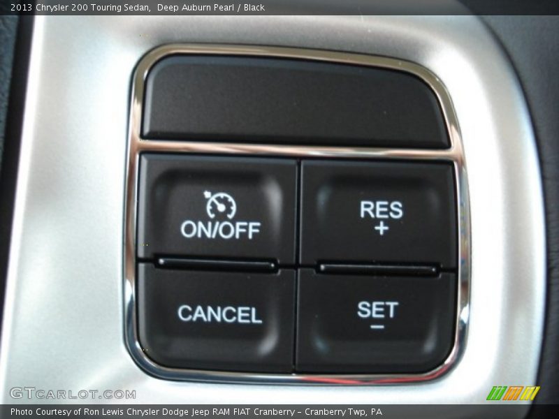 Deep Auburn Pearl / Black 2013 Chrysler 200 Touring Sedan