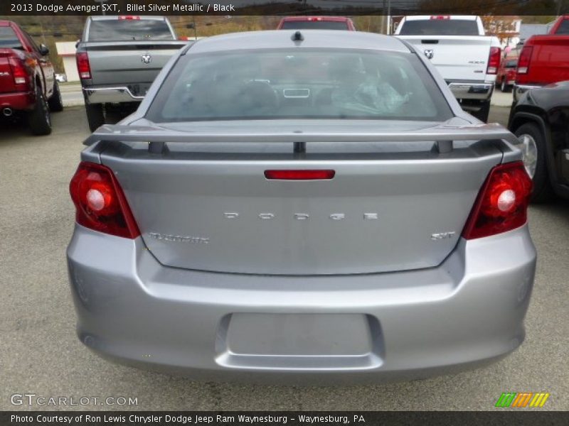 Billet Silver Metallic / Black 2013 Dodge Avenger SXT