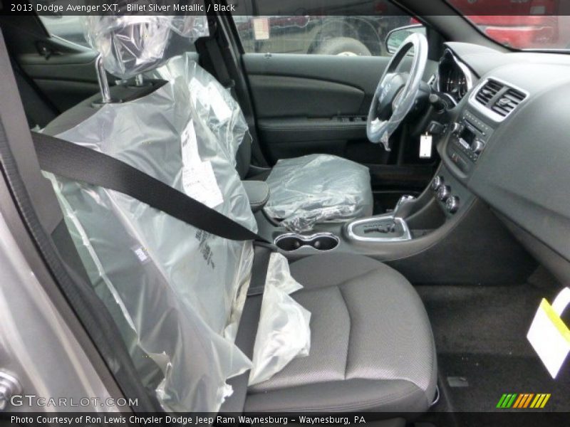 Billet Silver Metallic / Black 2013 Dodge Avenger SXT