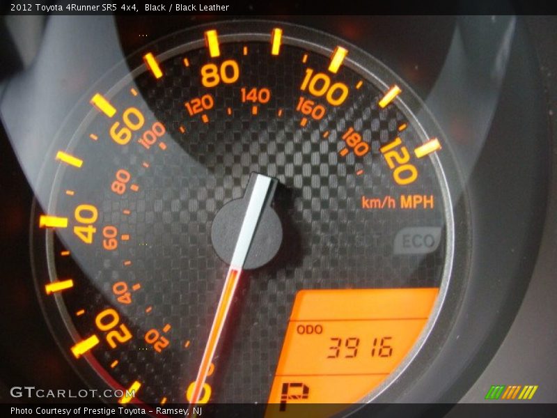 Black / Black Leather 2012 Toyota 4Runner SR5 4x4