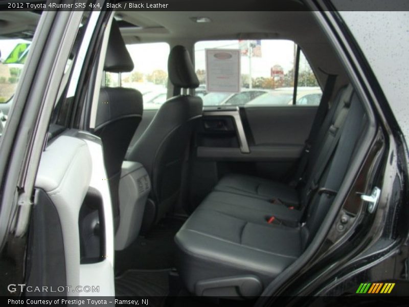 Rear Seat of 2012 4Runner SR5 4x4