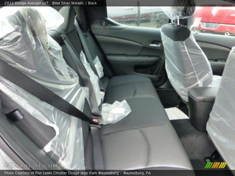 Rear Seat of 2013 Avenger SXT