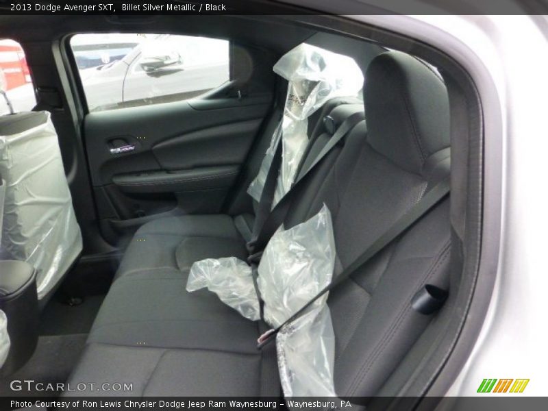 Rear Seat of 2013 Avenger SXT