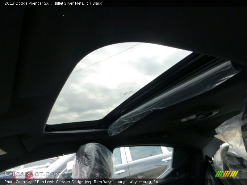 Sunroof of 2013 Avenger SXT