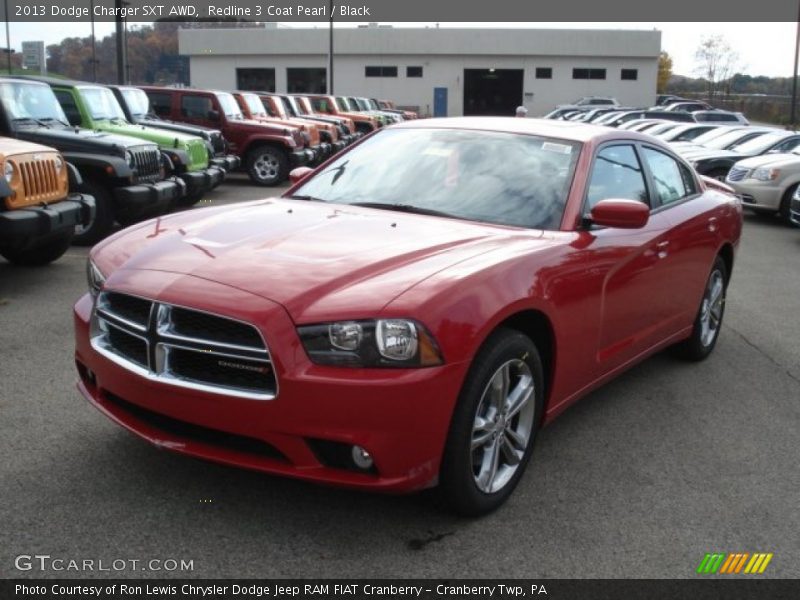 Redline 3 Coat Pearl / Black 2013 Dodge Charger SXT AWD