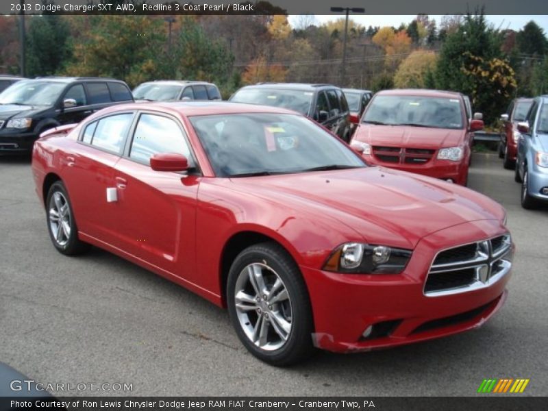 Front 3/4 View of 2013 Charger SXT AWD