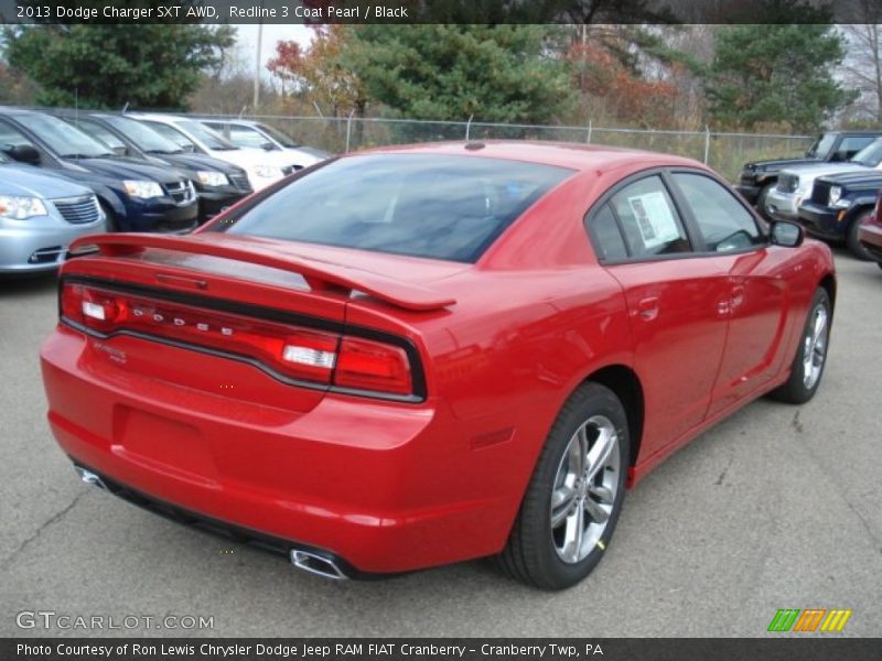 Redline 3 Coat Pearl / Black 2013 Dodge Charger SXT AWD
