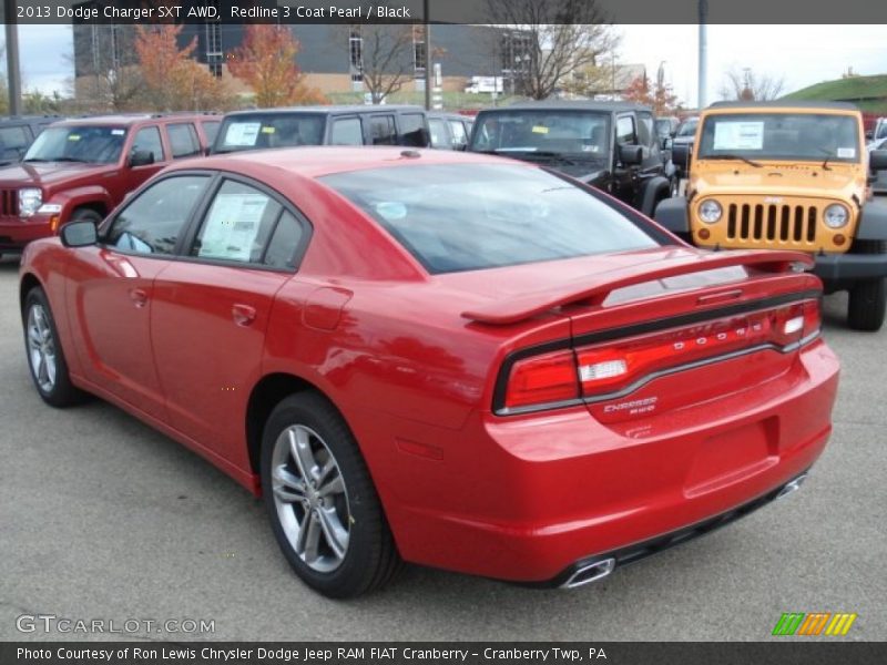 Redline 3 Coat Pearl / Black 2013 Dodge Charger SXT AWD
